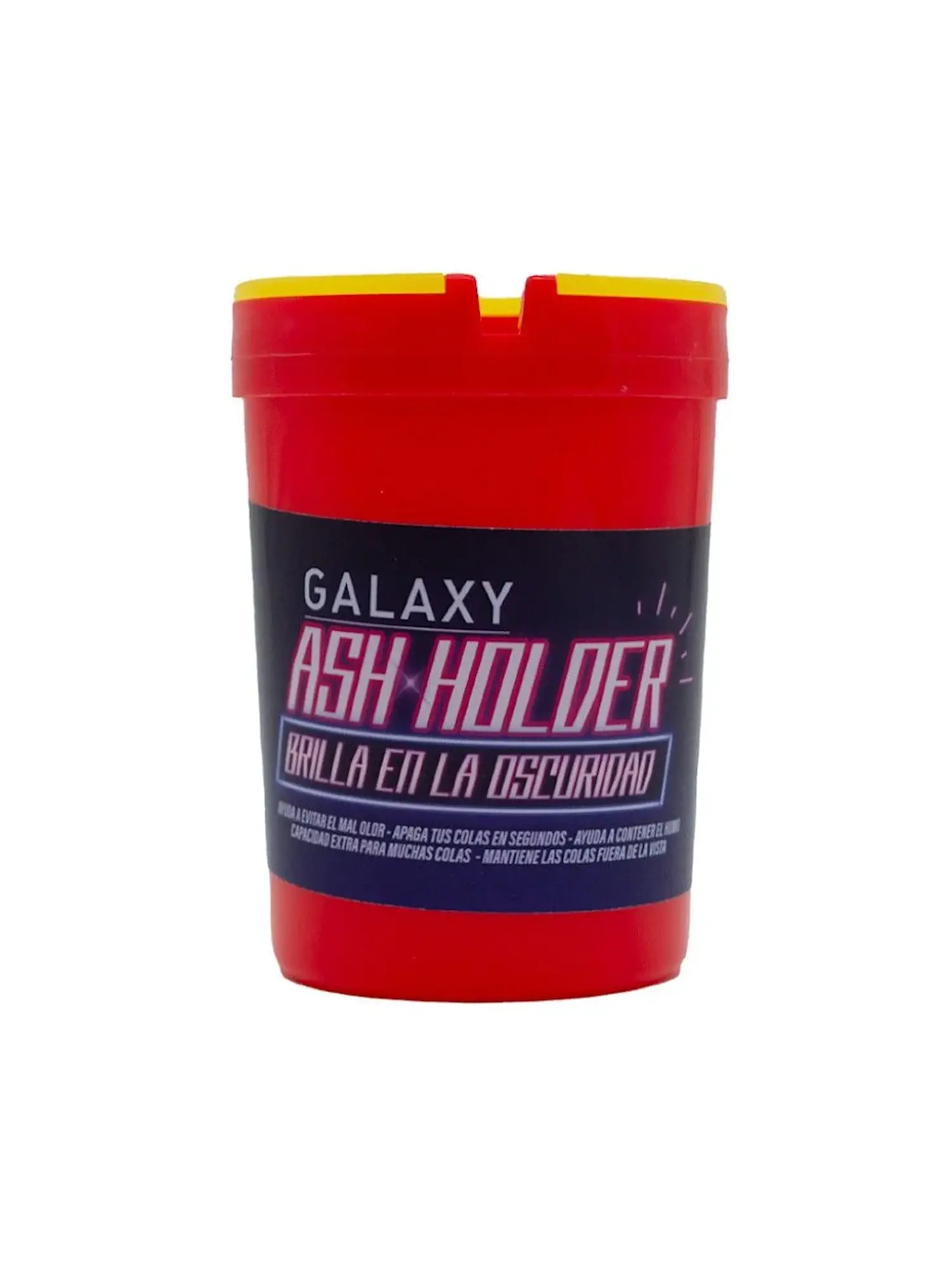 CENICERO ASH HOLDER GLOW IN THE DARK - GALAXY 6