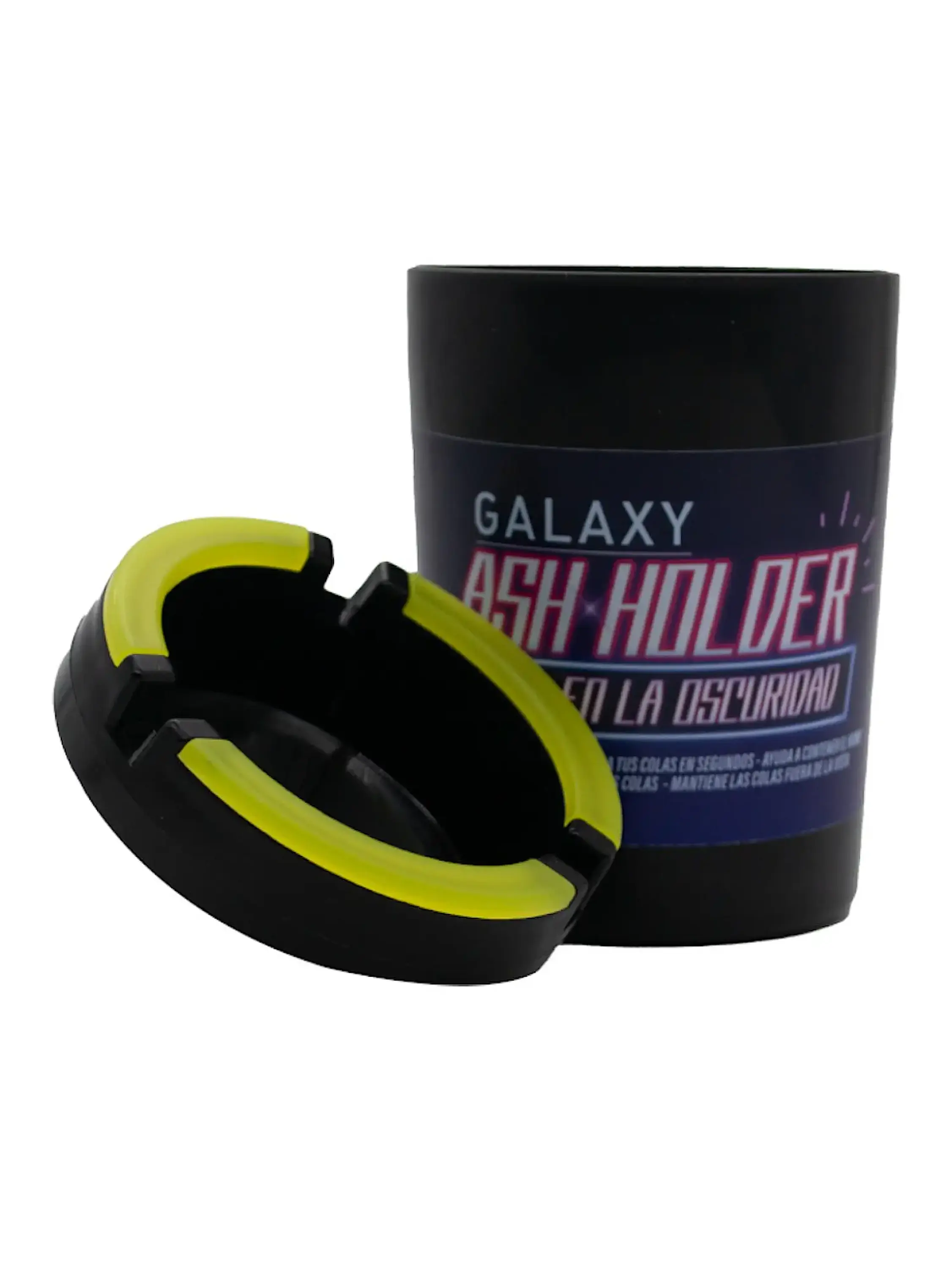 CENICERO ASH HOLDER GLOW IN THE DARK - GALAXY 8