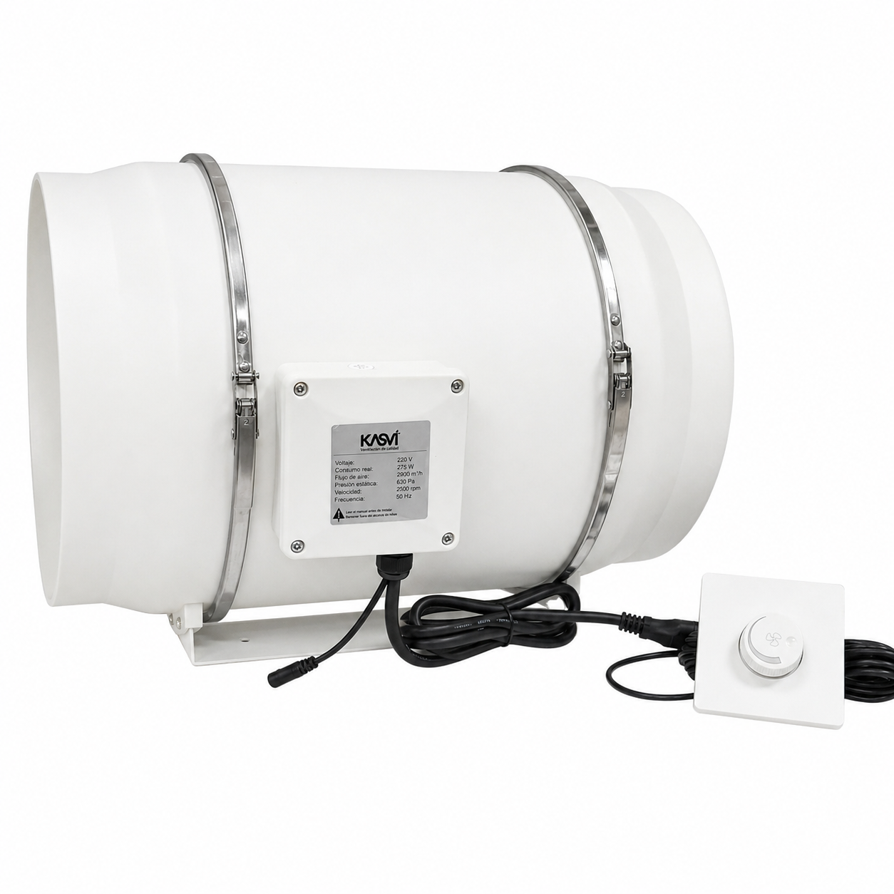 EXTRACTOR TT 315MM 2900M3/H CON CABLE-KASVI 1