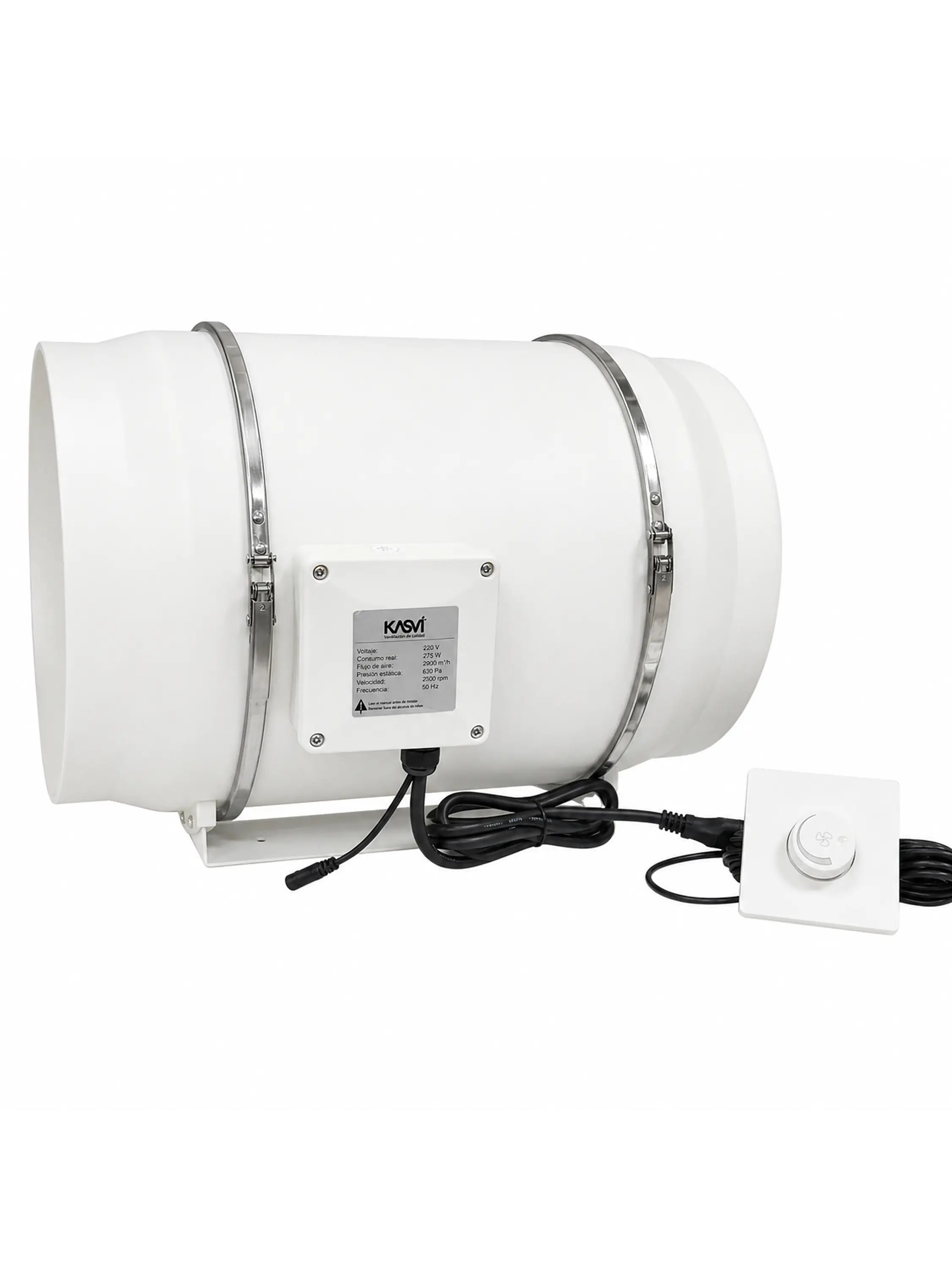 EXTRACTOR TT 315MM 2900M3/H CON CABLE-KASVI 1
