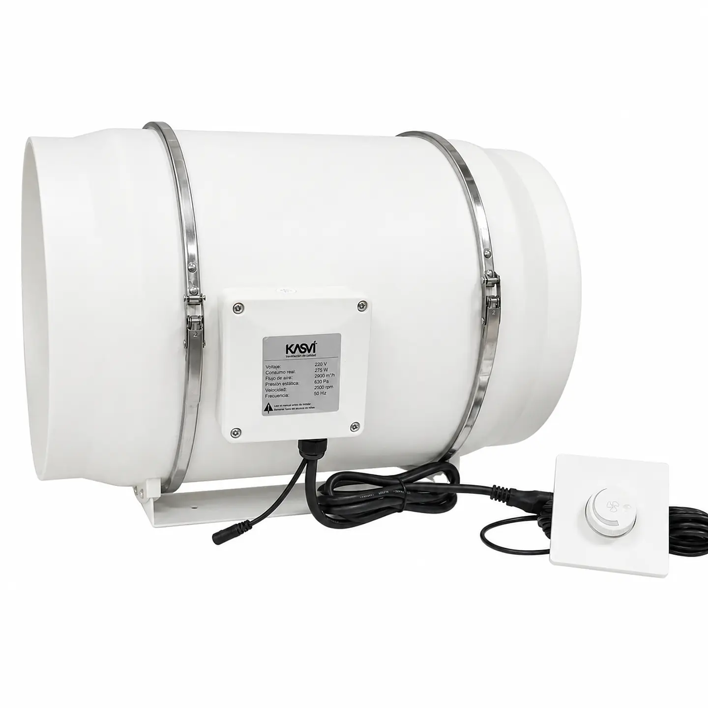 EXTRACTOR TT 315MM 2900M3/H CON CABLE-KASVI 1