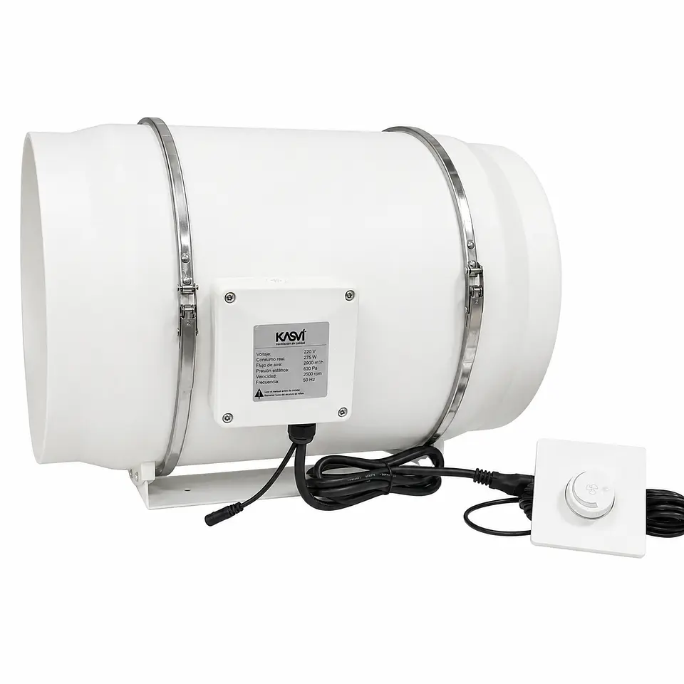 EXTRACTOR TT 315MM 2900M3/H CON CABLE-KASVI 1