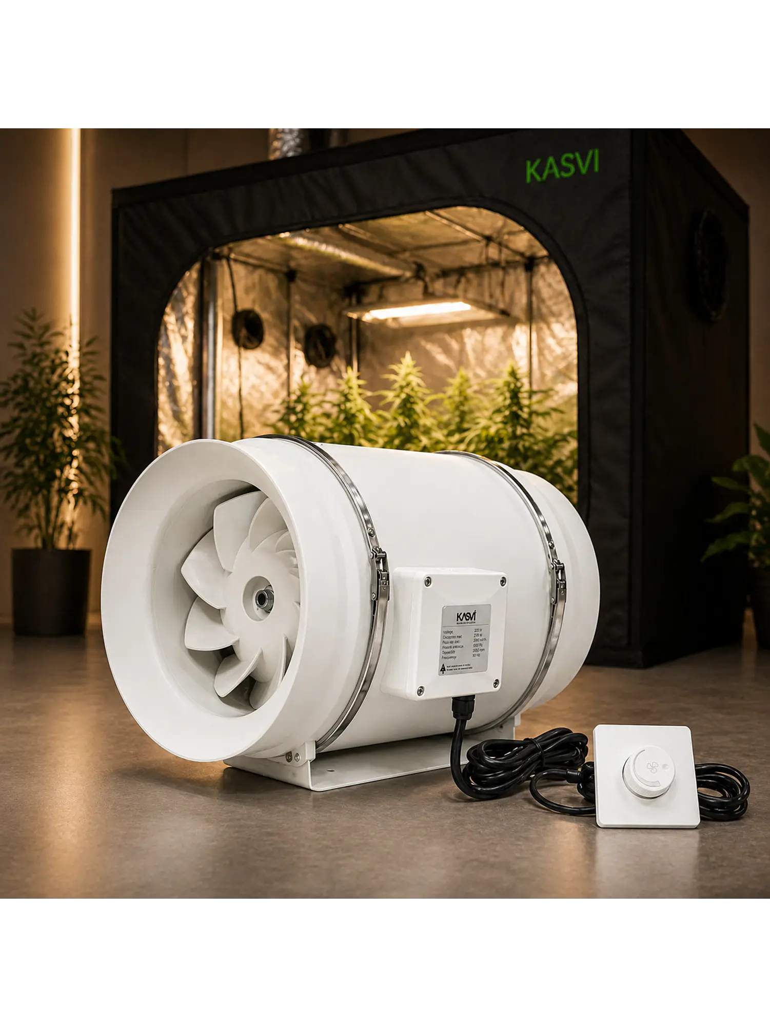 EXTRACTOR TT 315MM 2900M3/H CON CABLE-KASVI 5