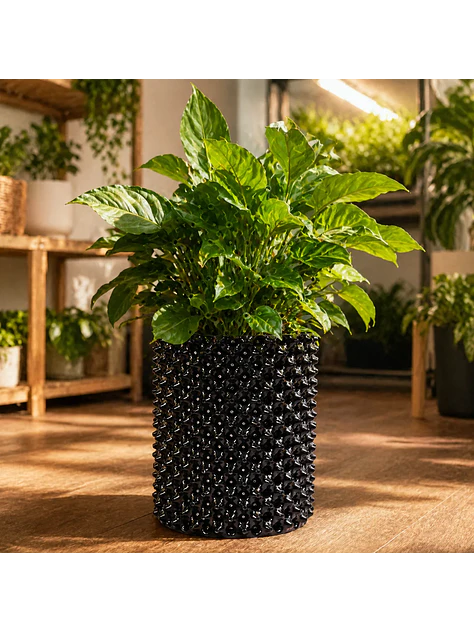MACETA AIR BLACK -KASVI 5