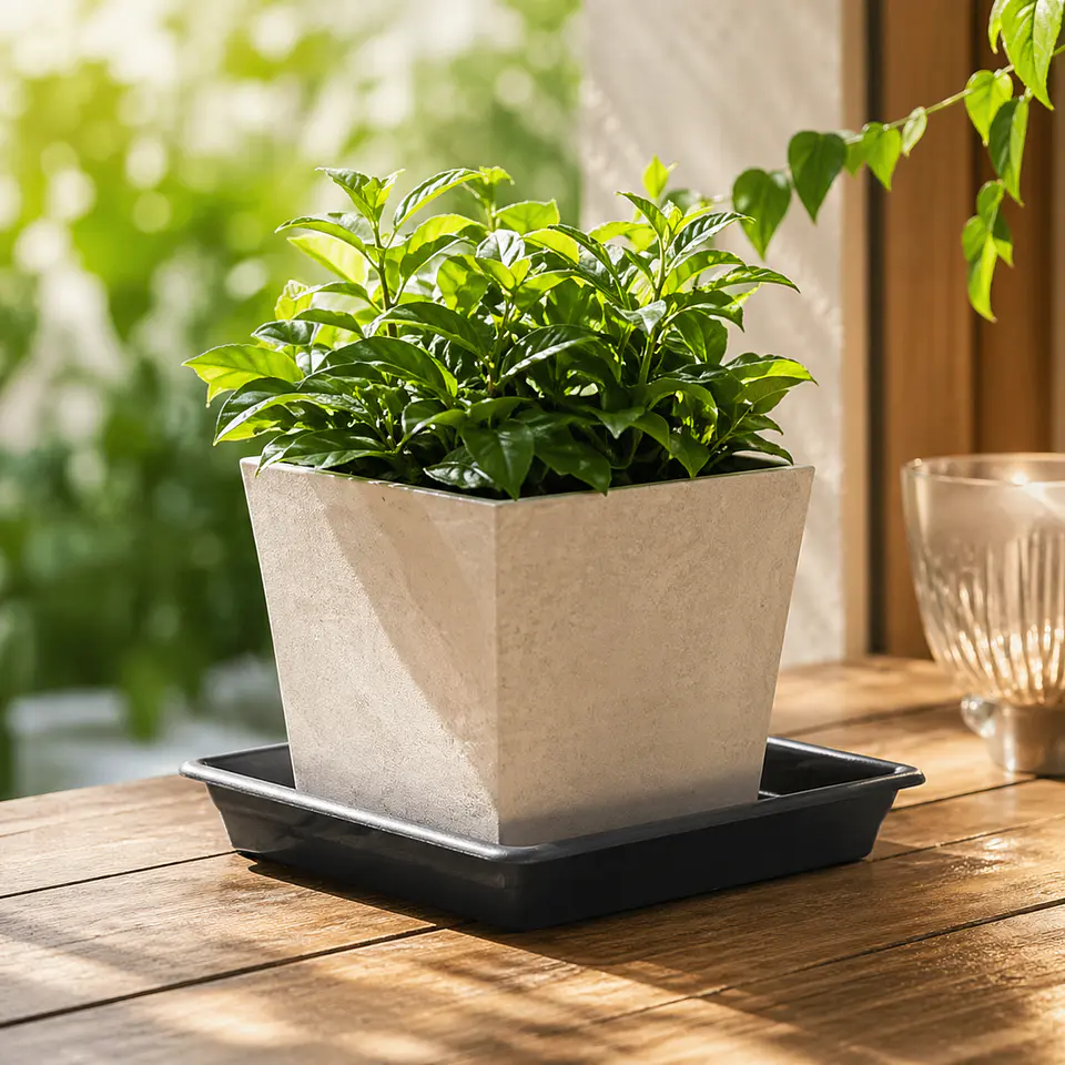 Plato Cuadrado Negro (3 LT/5-7 / 11-18) LT 2