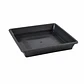 Plato Cuadrado Negro 5-7 Lt (18x18cm) - Miniatura 1