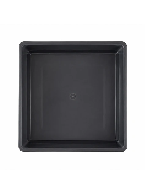 Plato Cuadrado Negro 5-7 Lt (18x18cm) 3