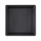 Plato Cuadrado Negro 5-7 Lt (18x18cm) - Miniatura 3