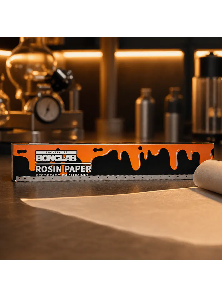 Papel Para Rosin Aluminio- Bonglab  2