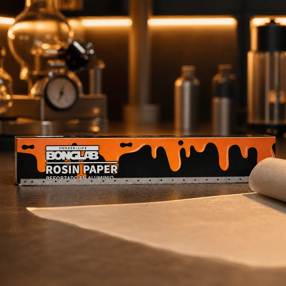 Papel Para Rosin Aluminio- Bonglab  2