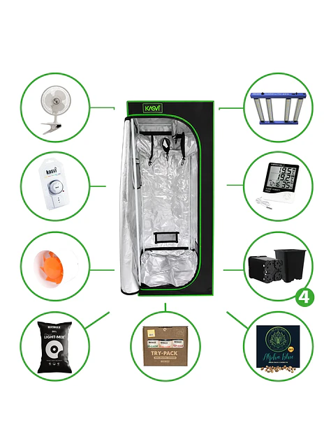Astro Kit Cultivo 160W 4