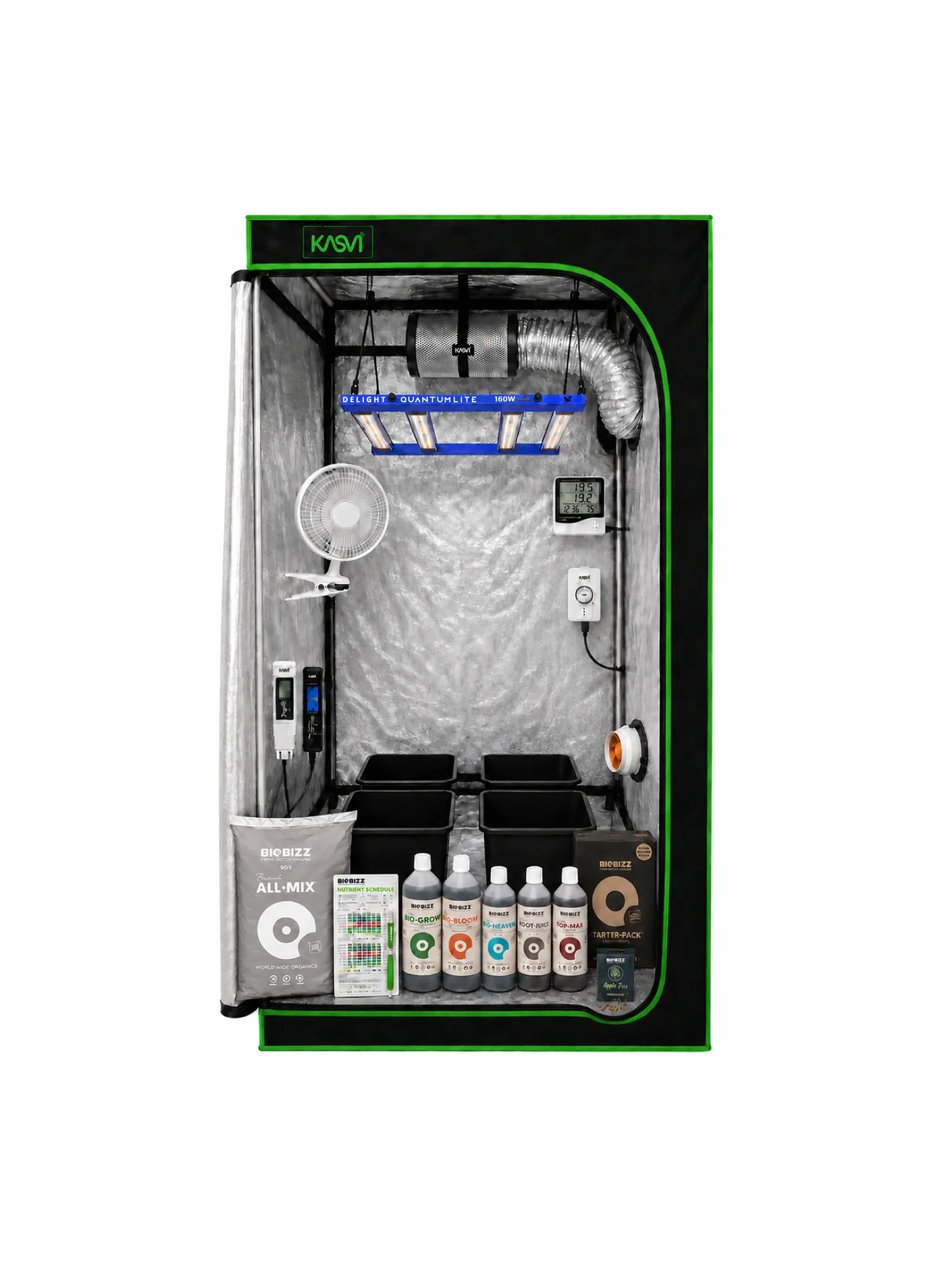 Astro Kit Cultivo 160W 8