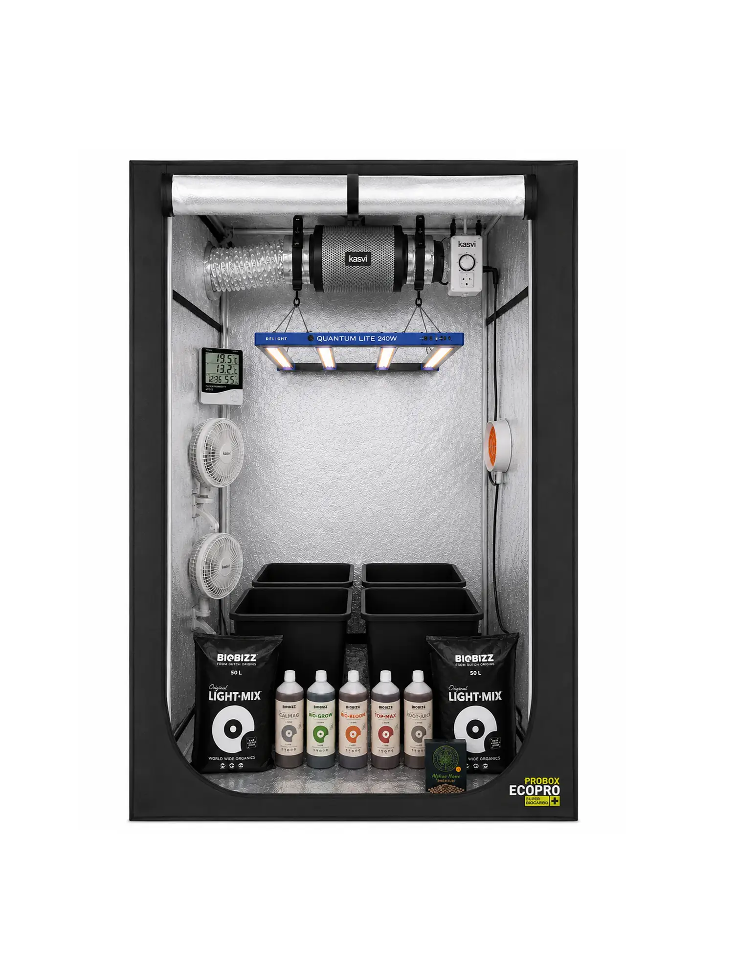 Astro Kit Cultivo 240W 8