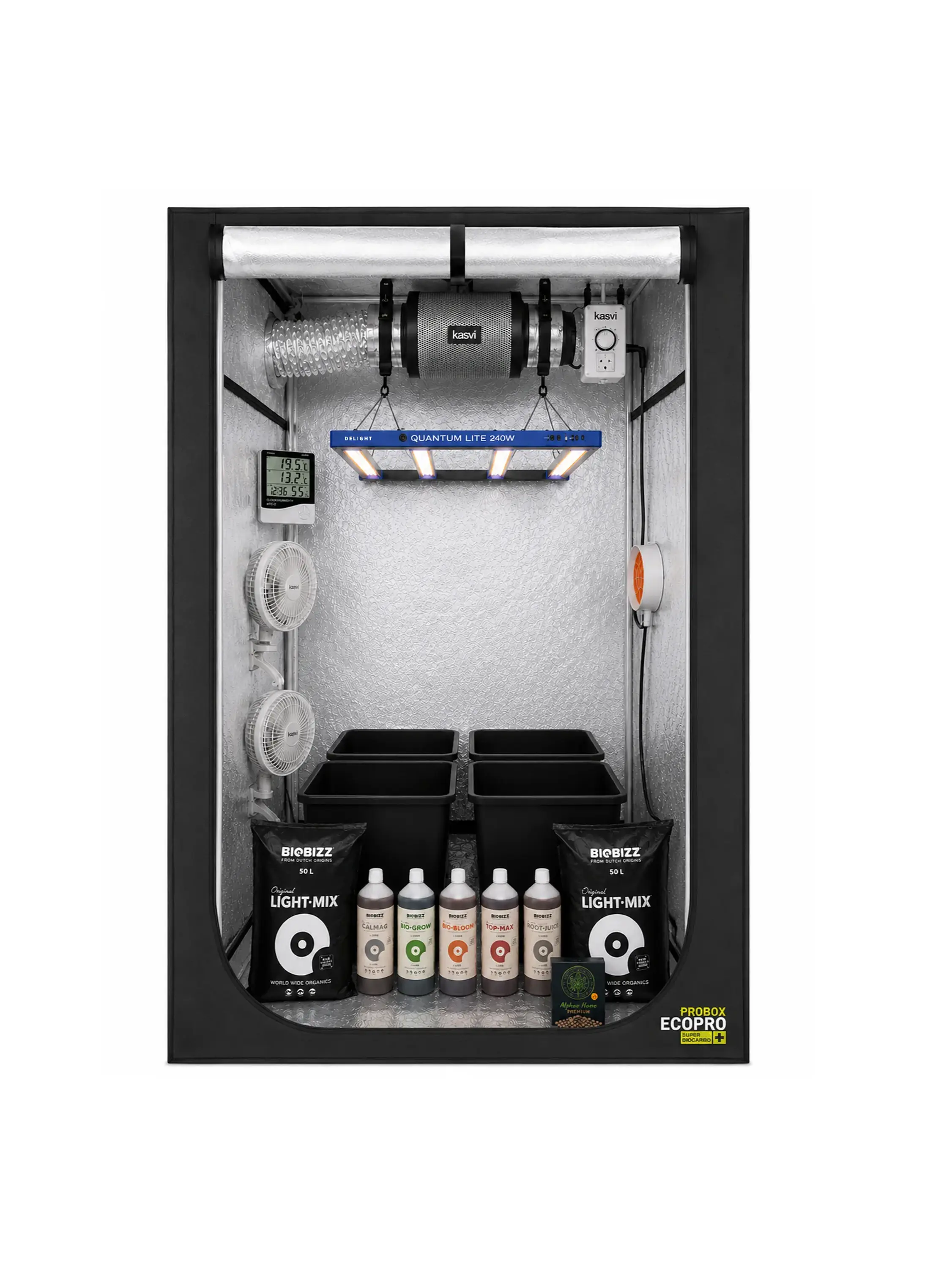 Astro Kit Cultivo 240W 8