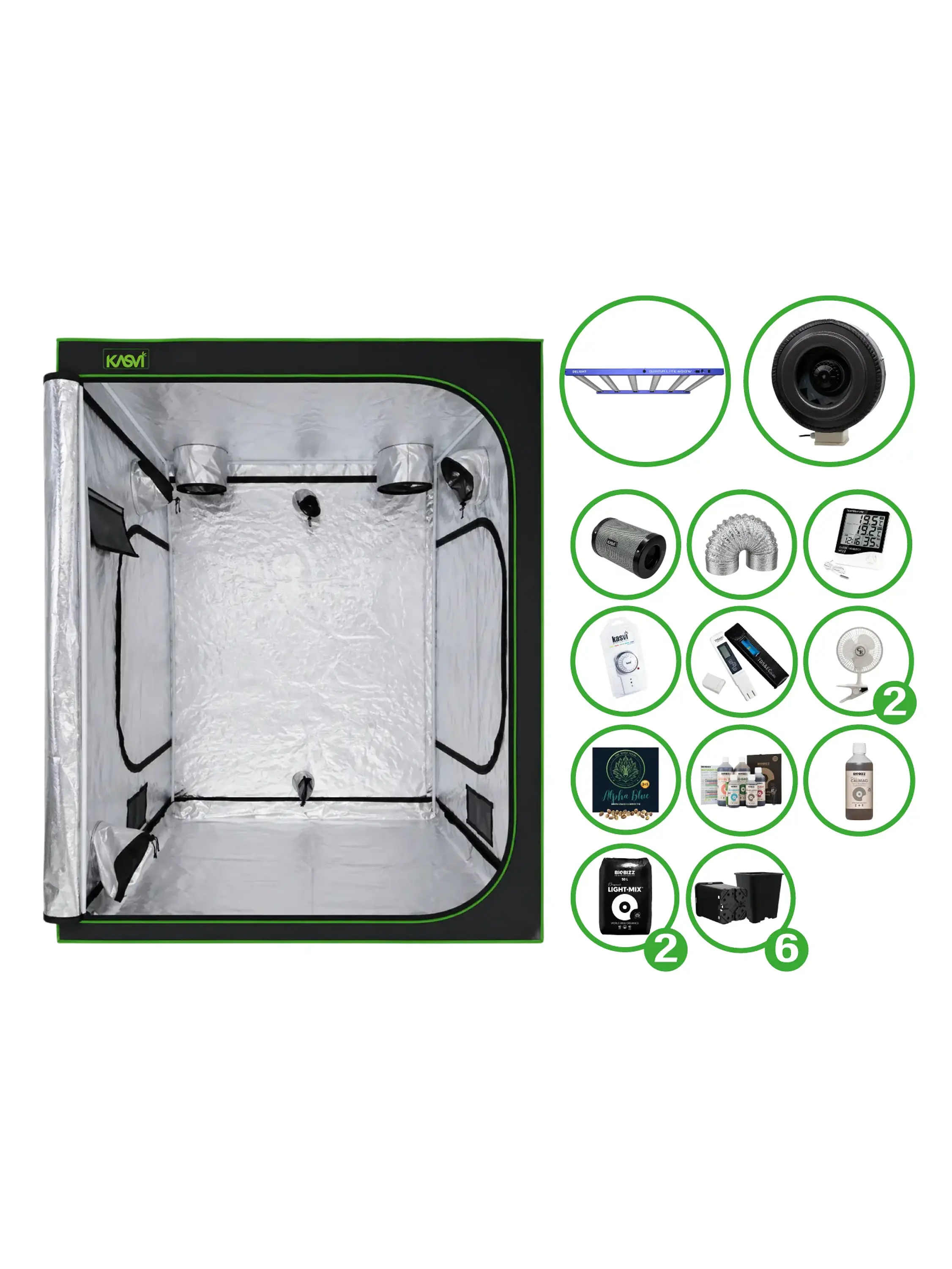 Astro Kit Cultivo 600W 7