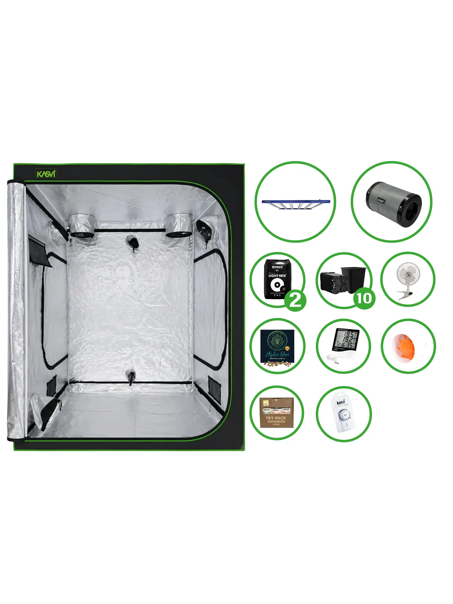 Astro Kit Cultivo 720W 4