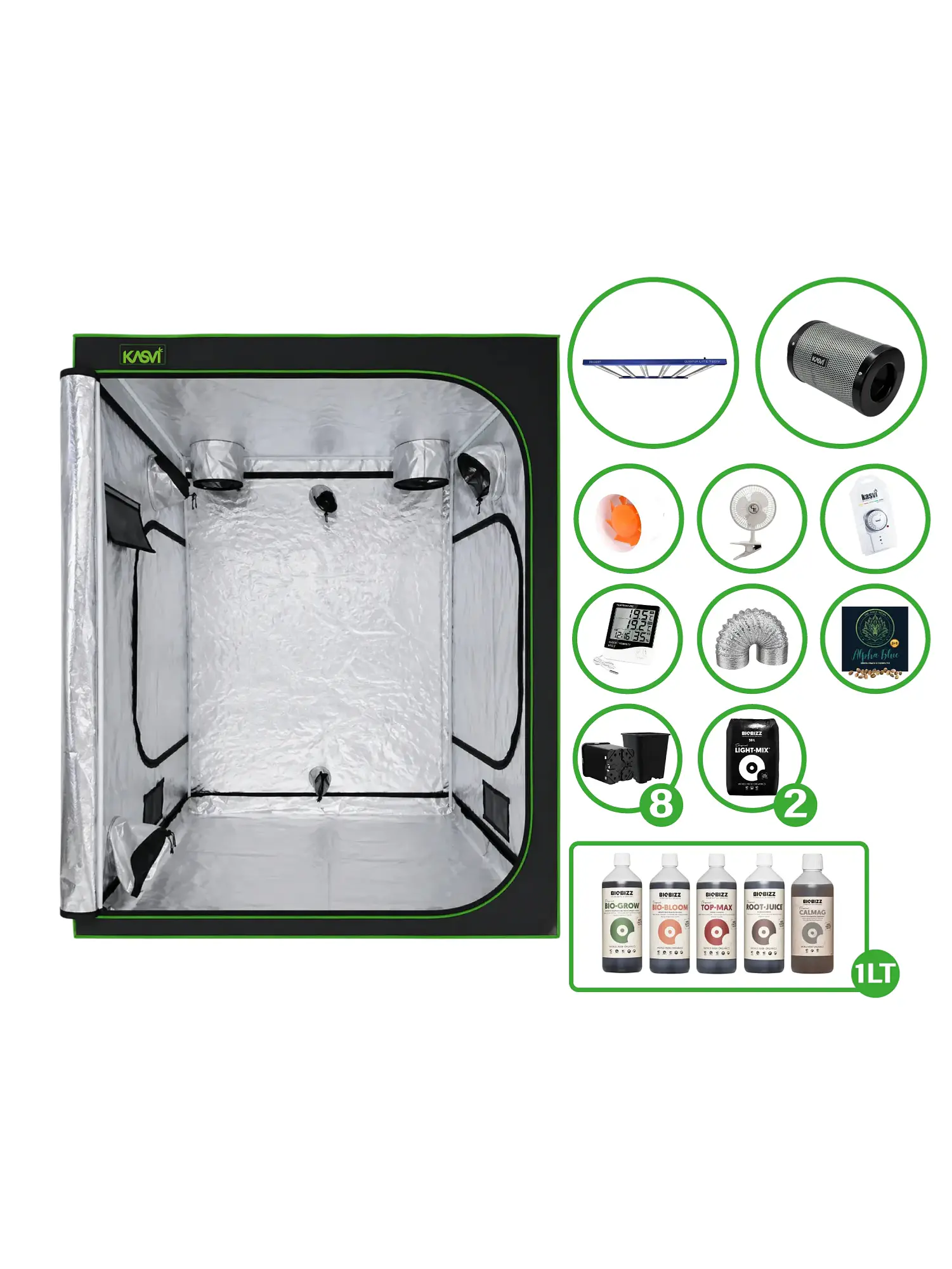 Astro Kit Cultivo 720W 7