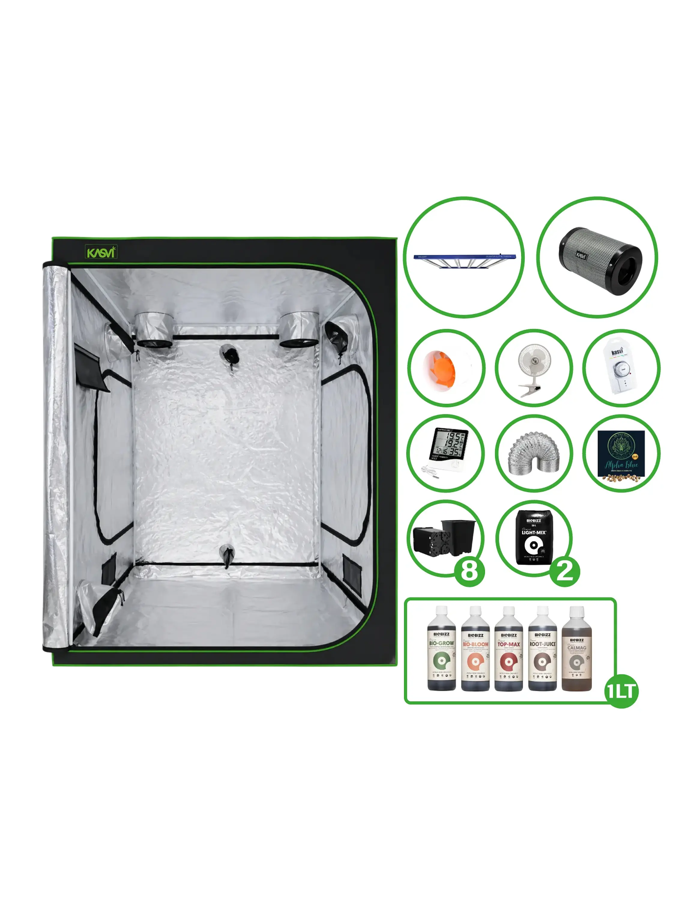 Astro Kit Cultivo 720W 7