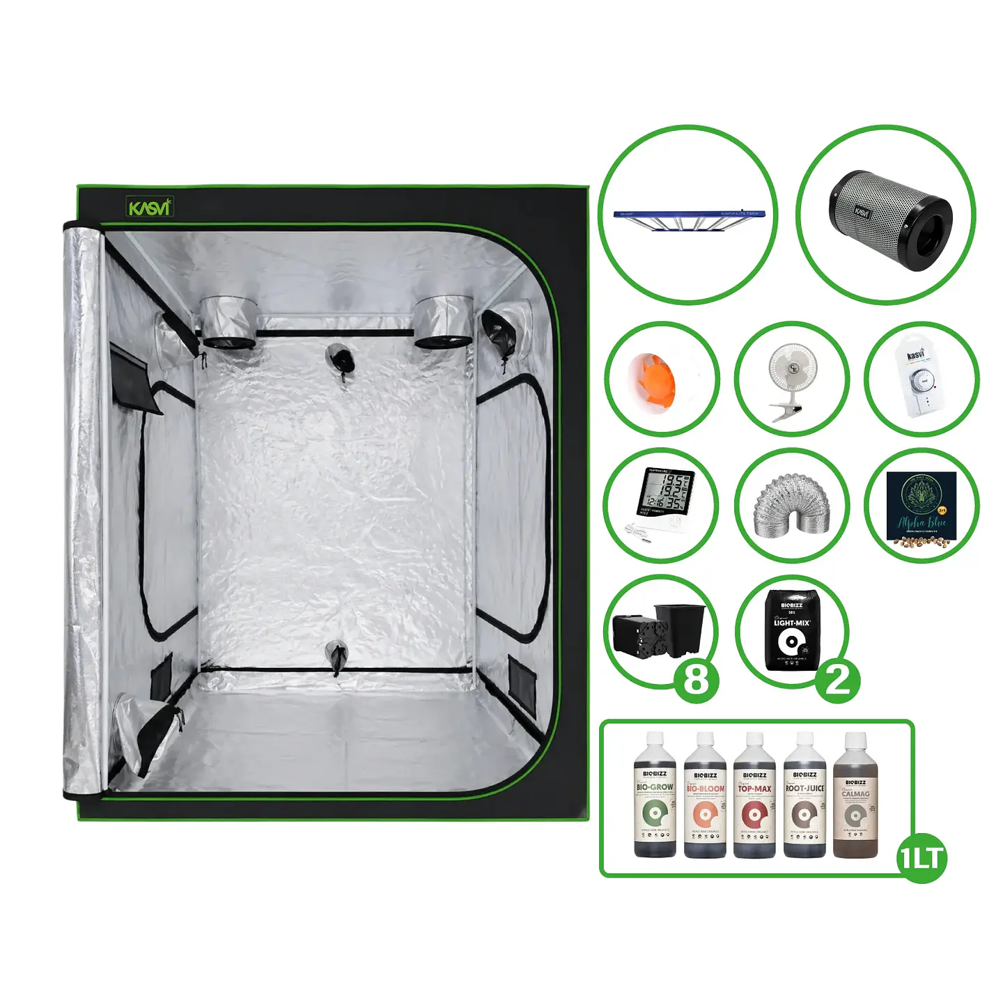 Astro Kit Cultivo 720W 7