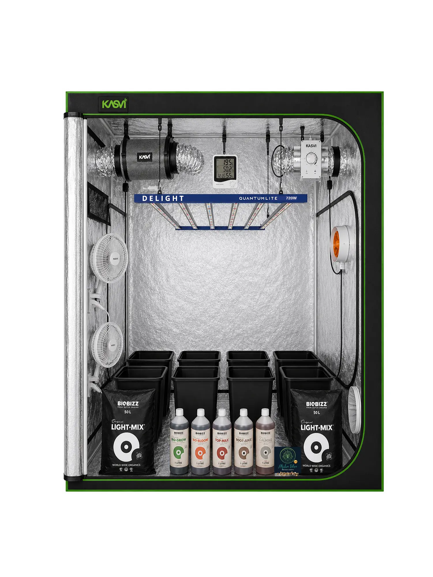 Astro Kit Cultivo 720W 8