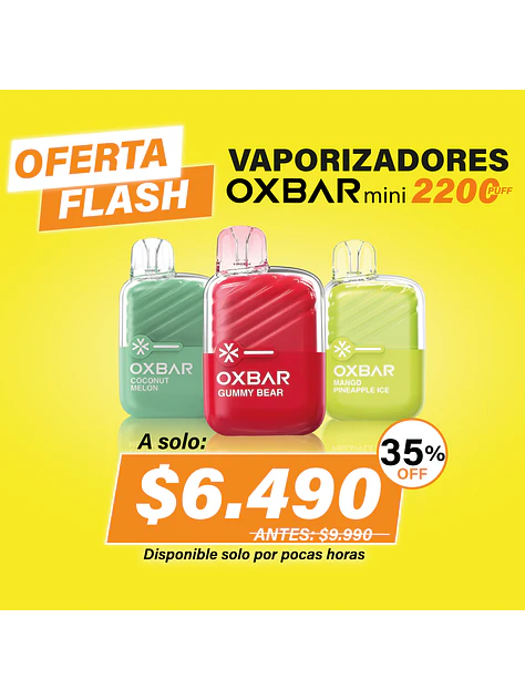 Vaporizador G8000 - Oxbar 16