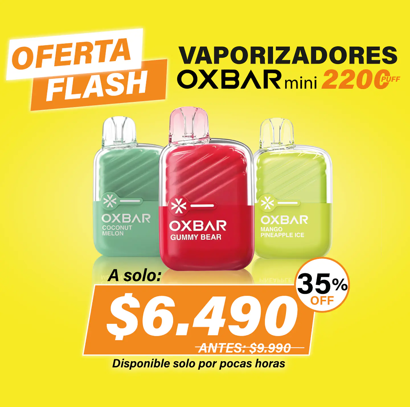 Vaporizador G8000 - Oxbar (Sabor a elección) 16