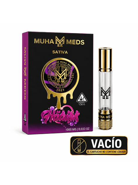 Cartridge Muha Meds 0,8Ml  (NO INCLUYE LIQUIDO) 3