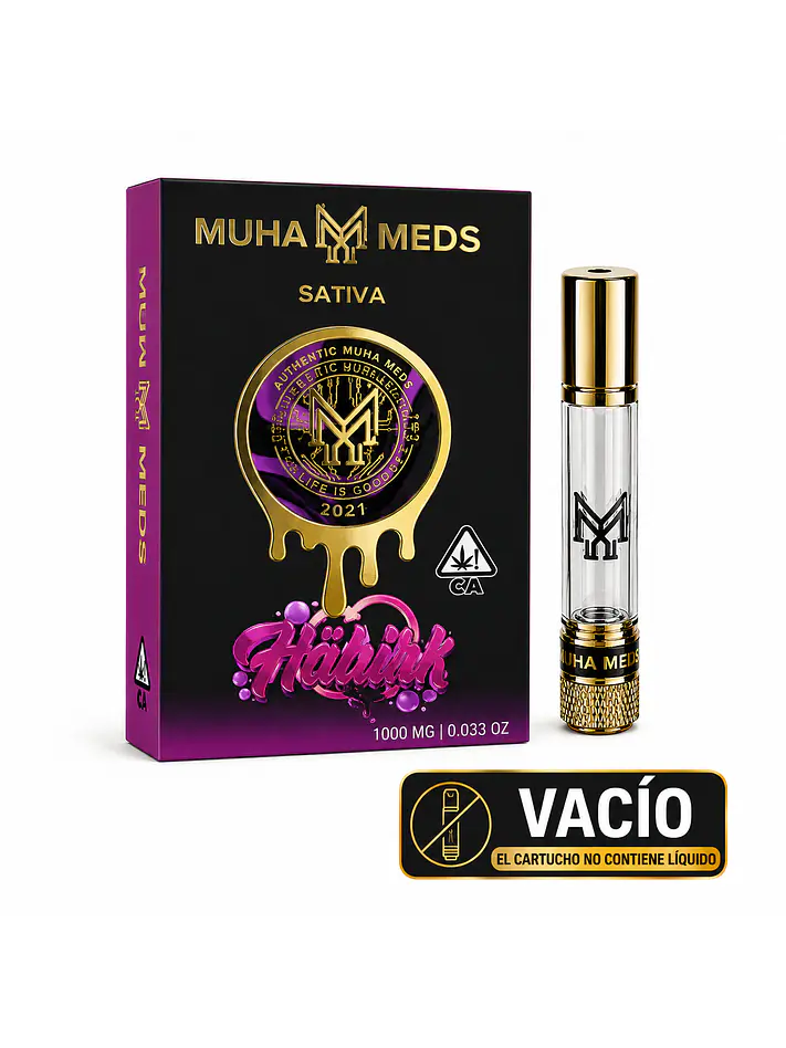 Cartridge Muha Meds 0,8Ml  (NO INCLUYE LIQUIDO) 3