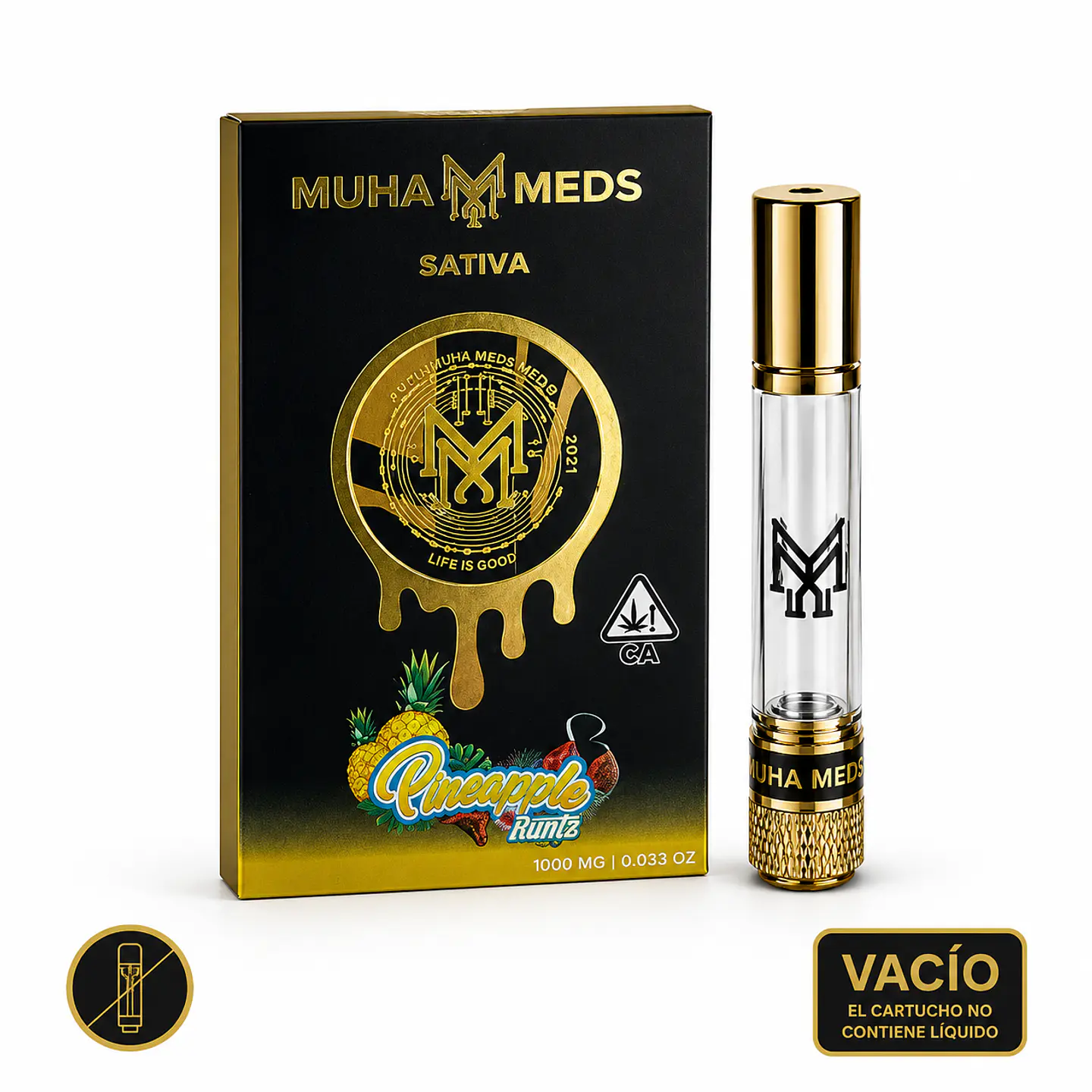 Cartridge Muha Meds 0,8Ml  (NO INCLUYE LIQUIDO) 4