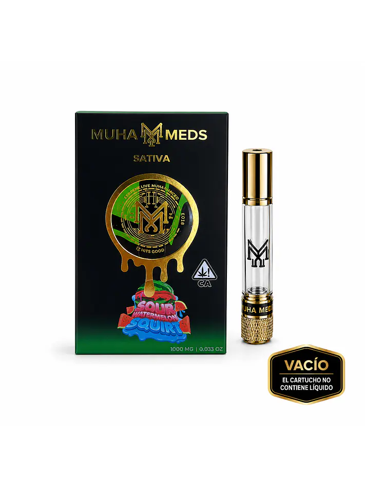Cartridge Muha Meds 0,8Ml  (NO INCLUYE LIQUIDO) 5