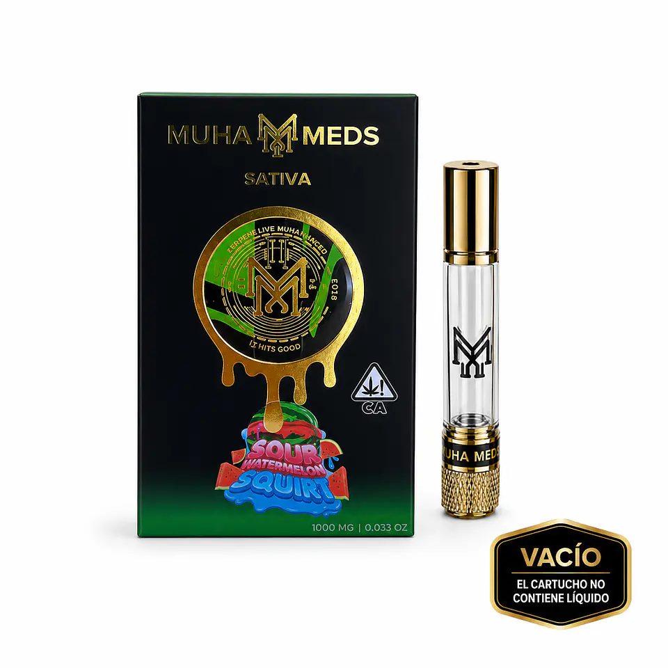 Cartridge Muha Meds 0,8Ml  (NO INCLUYE LIQUIDO) 5