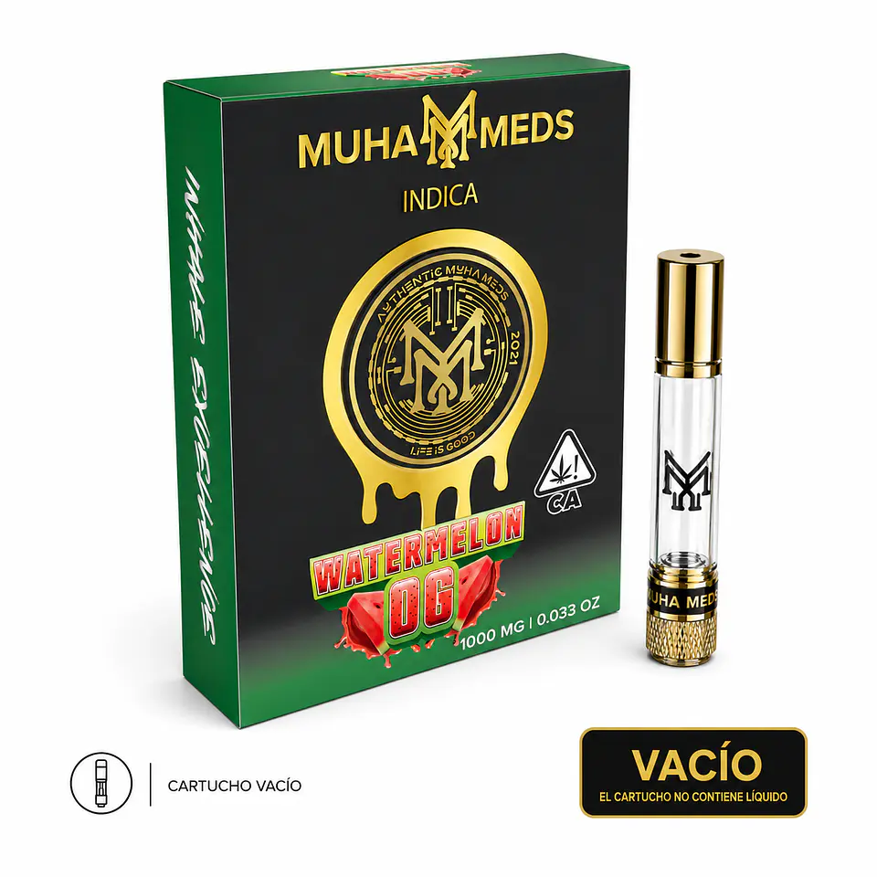 Cartridge Muha Meds 0,8Ml  (NO INCLUYE LIQUIDO) 6