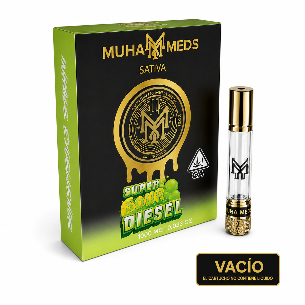 Cartridge Muha Meds 0,8Ml  (NO INCLUYE LIQUIDO) 7
