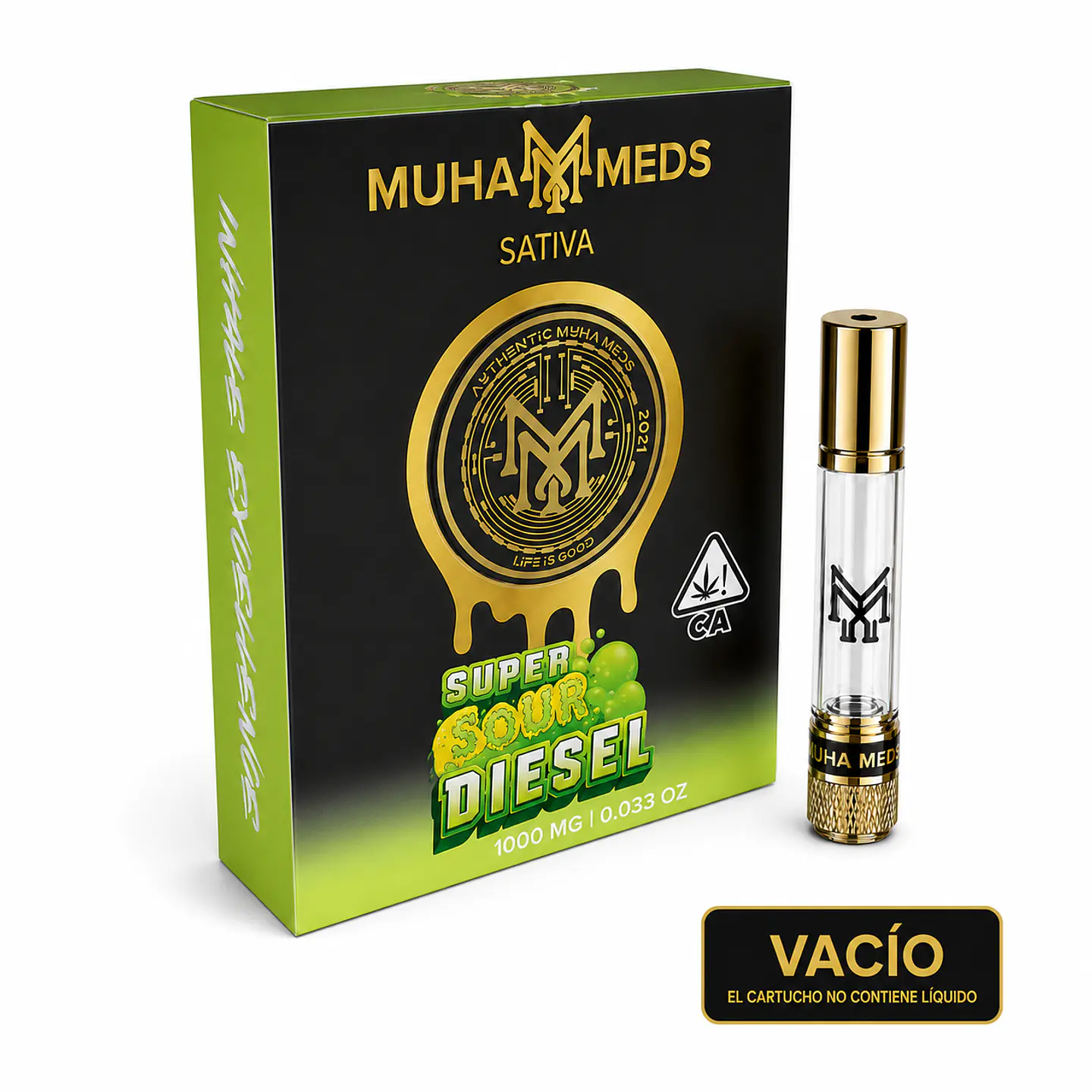 Cartridge Muha Meds 0,8Ml  (NO INCLUYE LIQUIDO) 7