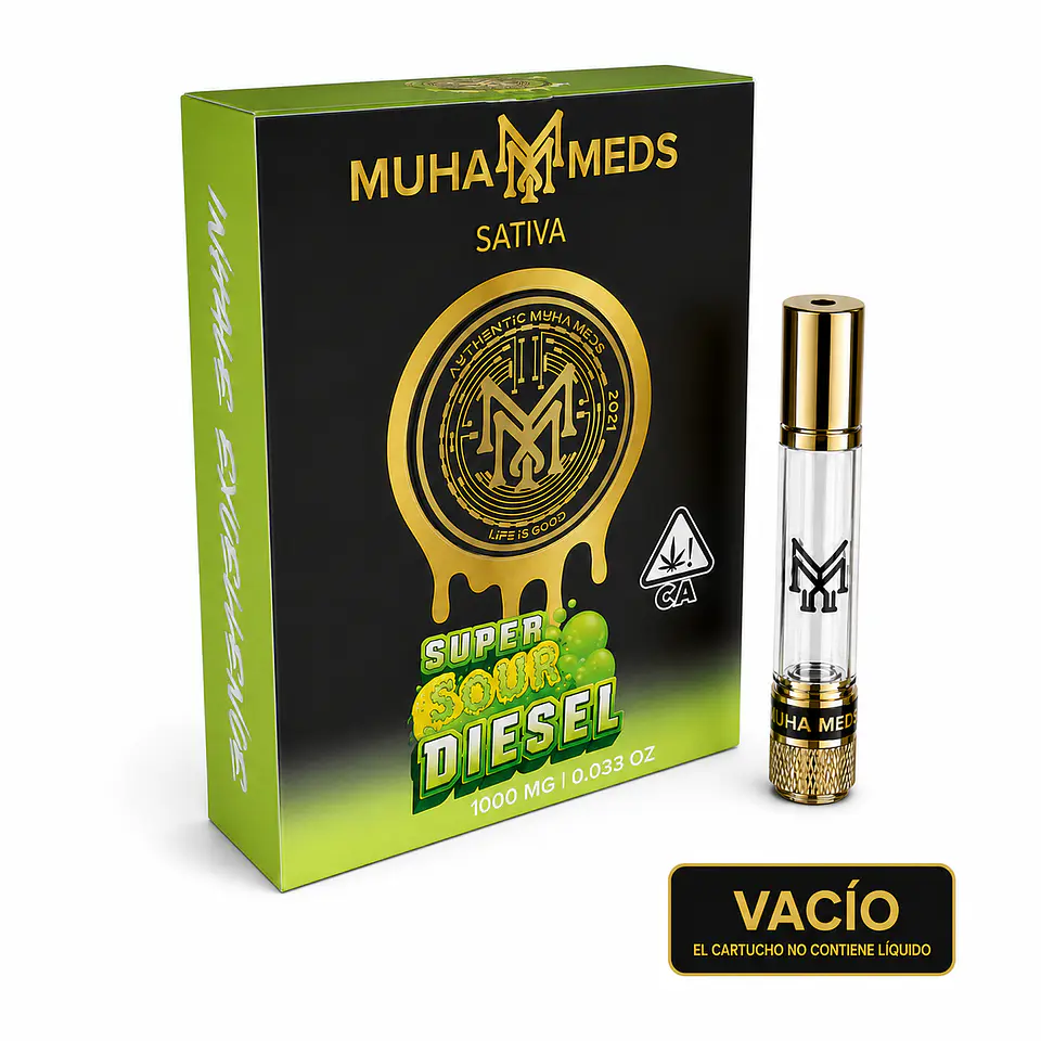 Cartridge Muha Meds 0,8Ml  (NO INCLUYE LIQUIDO) 7