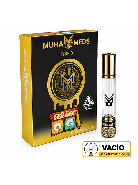 Cartridge Muha Meds 0,8Ml  (NO INCLUYE LIQUIDO) 8