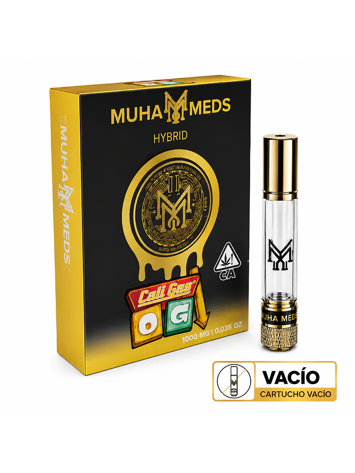 Cartridge Muha Meds 0,8Ml  (NO INCLUYE LIQUIDO) 8