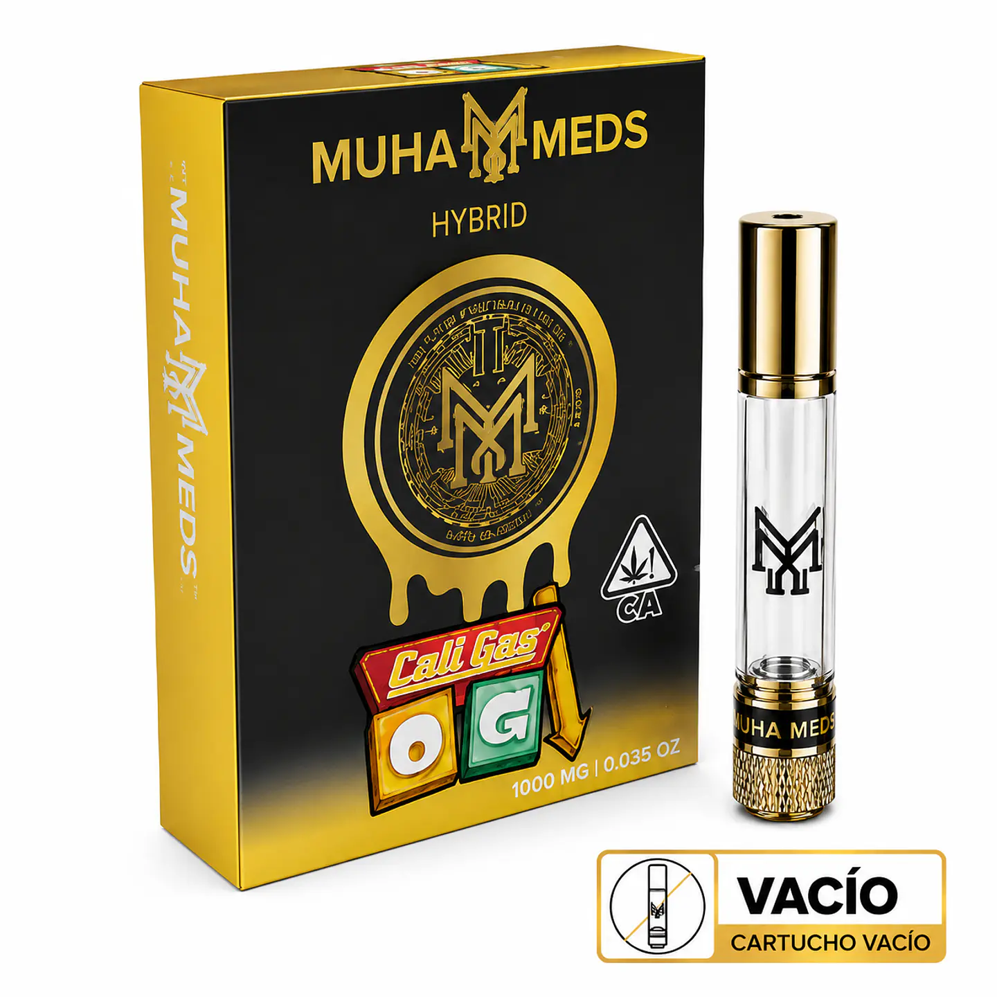 Cartridge Muha Meds 0,8Ml  (NO INCLUYE LIQUIDO) 8