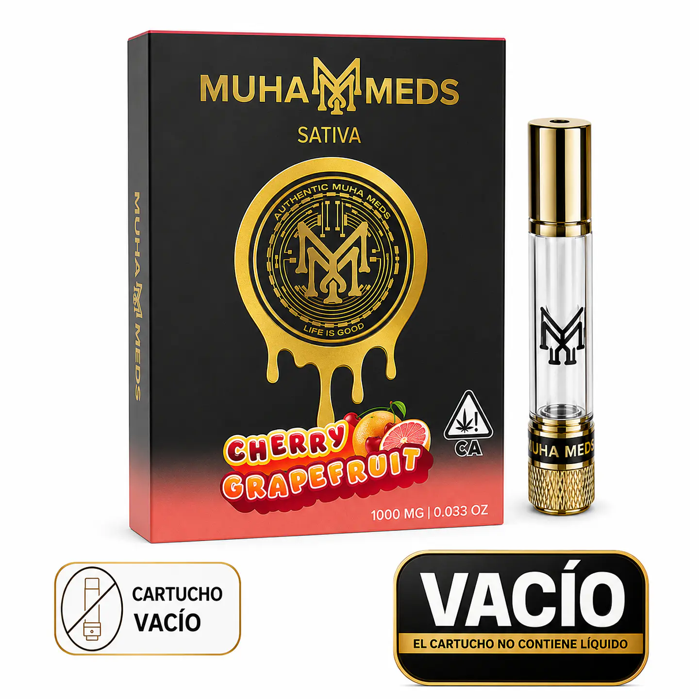 Cartridge Muha Meds 0,8Ml  (NO INCLUYE LIQUIDO) 9