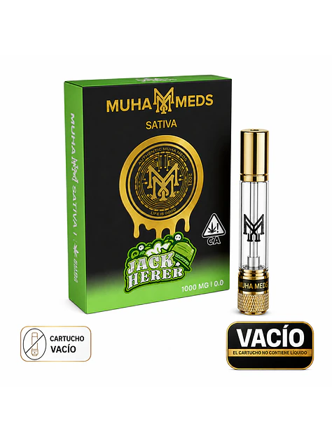 Cartridge Muha Meds 0,8Ml  (NO INCLUYE LIQUIDO) 10
