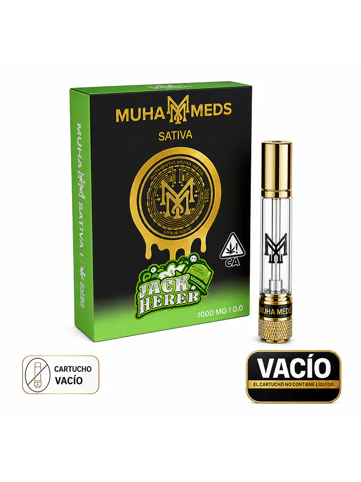 Cartridge Muha Meds 0,8Ml  (NO INCLUYE LIQUIDO) 10