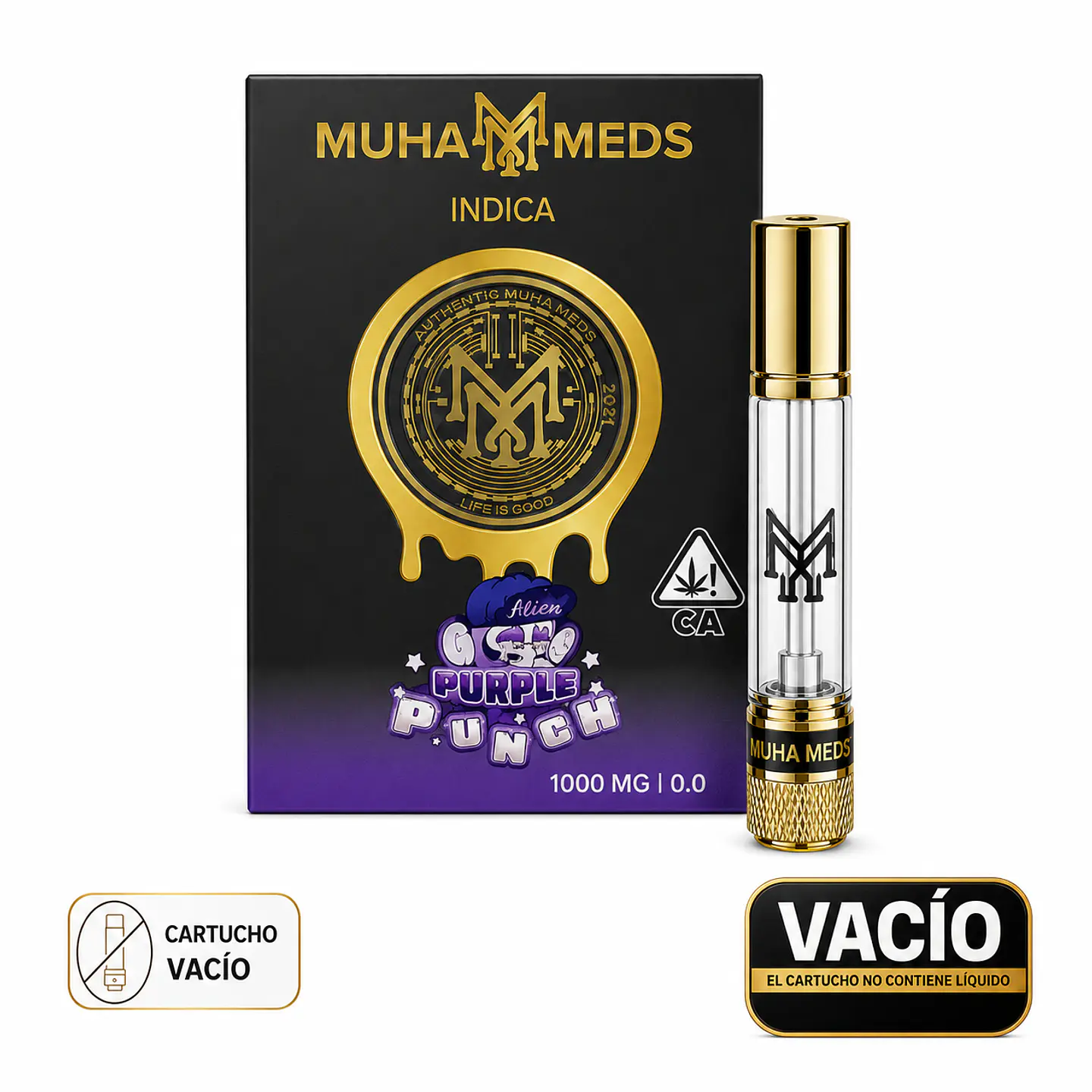 Cartridge Muha Meds 0,8Ml  (NO INCLUYE LIQUIDO) 11