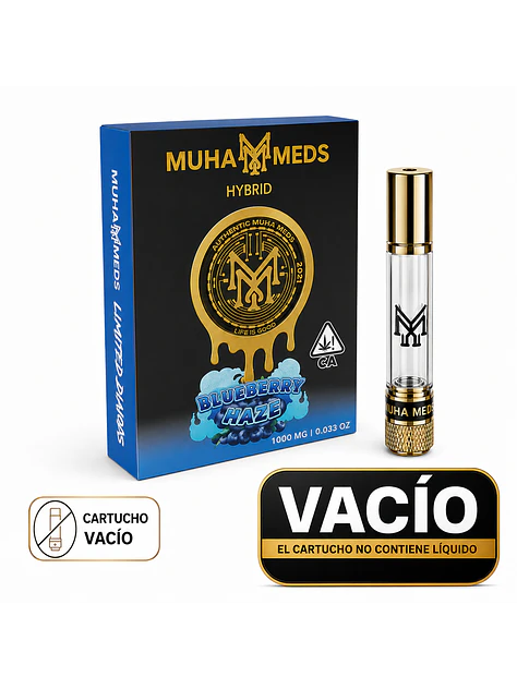 Cartridge Muha Meds 0,8Ml  (NO INCLUYE LIQUIDO) 12