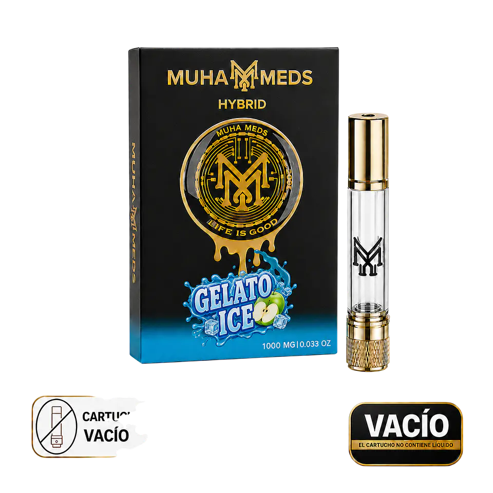 Cartridge Muha Meds 0,8Ml  (NO INCLUYE LIQUIDO) 14