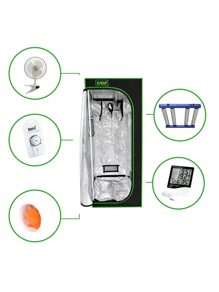 Astro Kit Cultivo Indoor 160W Básico 1