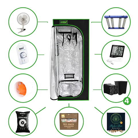 Astro Kit Cultivo Indoor 160W Medio