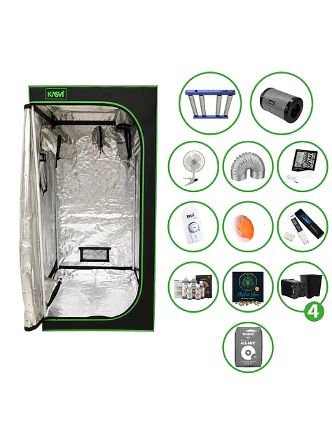 Astro Kit Cultivo Indoor 160W Profesional 1