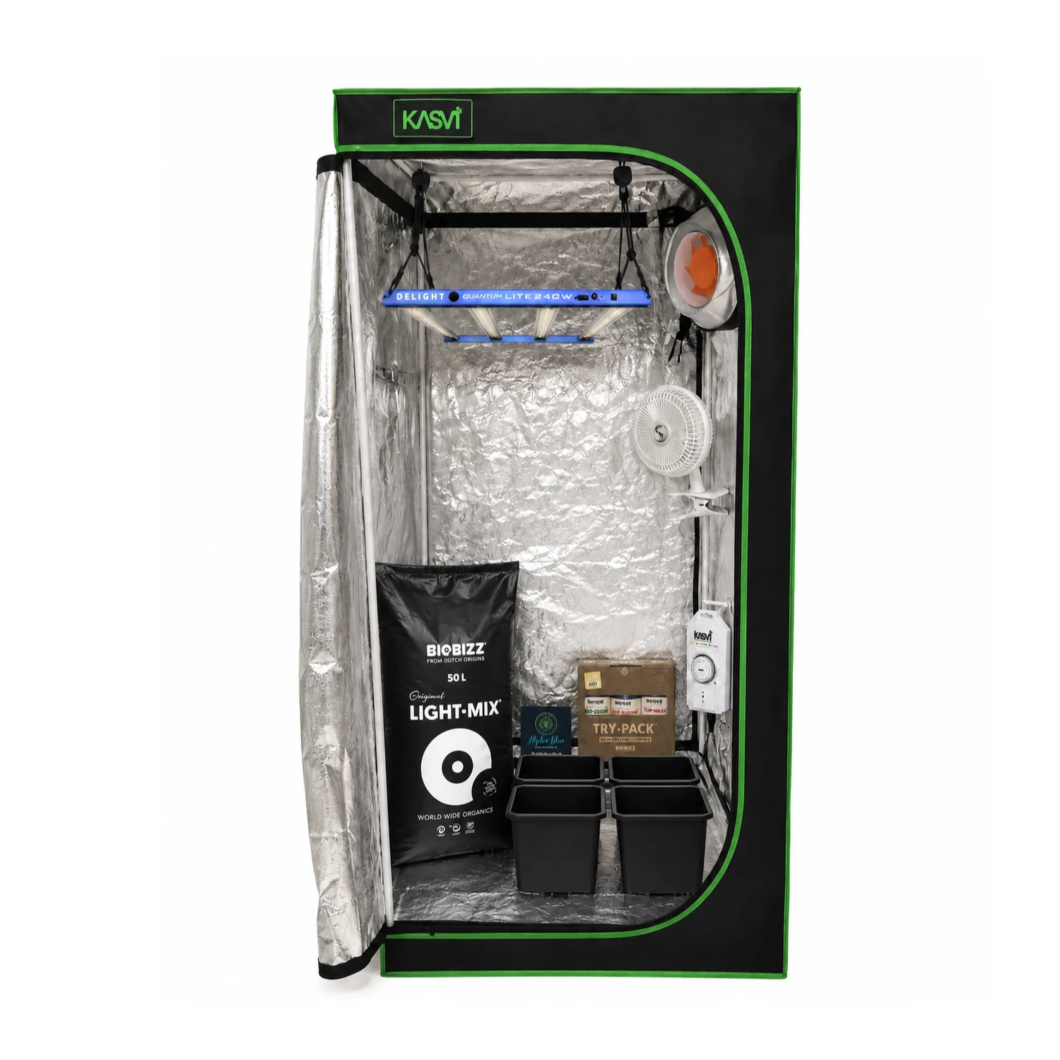Astro Kit Cultivo Indoor 240W Medio 2