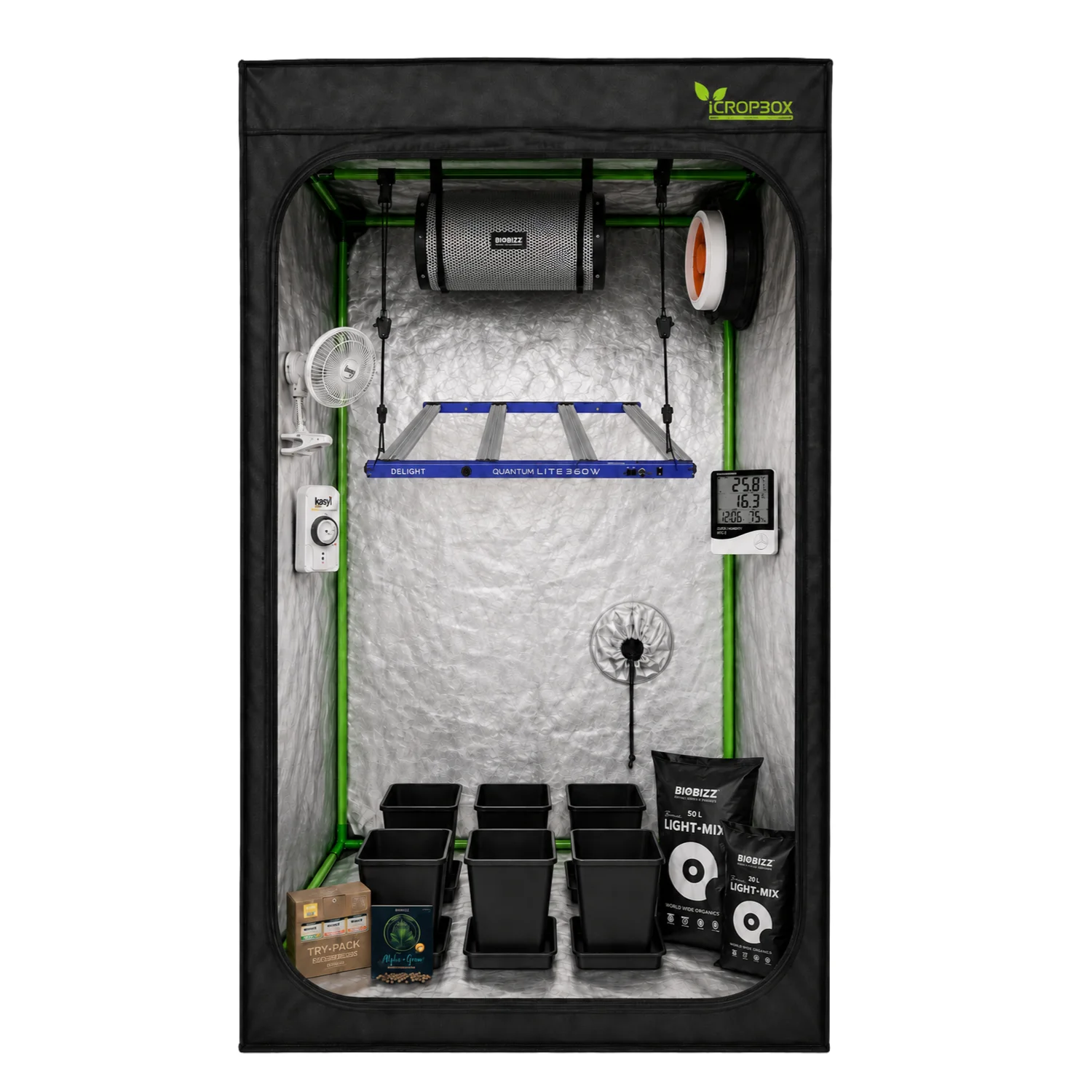 Astro Kit Cultivo Indoor 360W Medio 2
