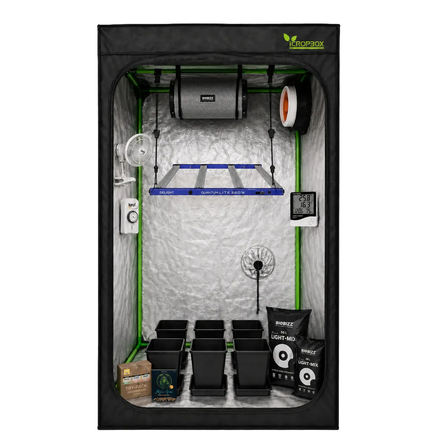 Astro Kit Cultivo Indoor 360W Medio 2